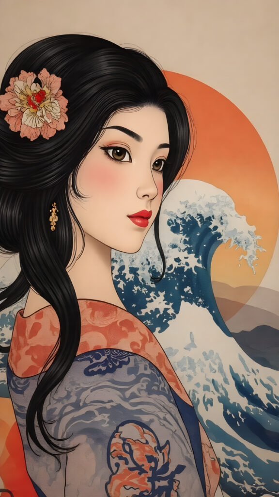 A (((beautiful Japanese girl)))