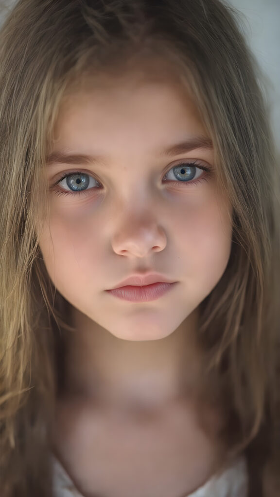 A (hyper-realistic, highly-detailed, vivid (((full upper body photo))), with ((warm highlights)), (((dramatic cool-toned diffuse back-lighting))), ((crisp details)), captured at ((the peak of the season)) for a (beautiful young girl) with ((long, soft, dark brown hair)), ((dark eyes)), ((natural light makeup)), and ((detailed, matching, perfect teeth)), in a ((natural pose)), ((looking up at the camera)), exuding ((full body allure))