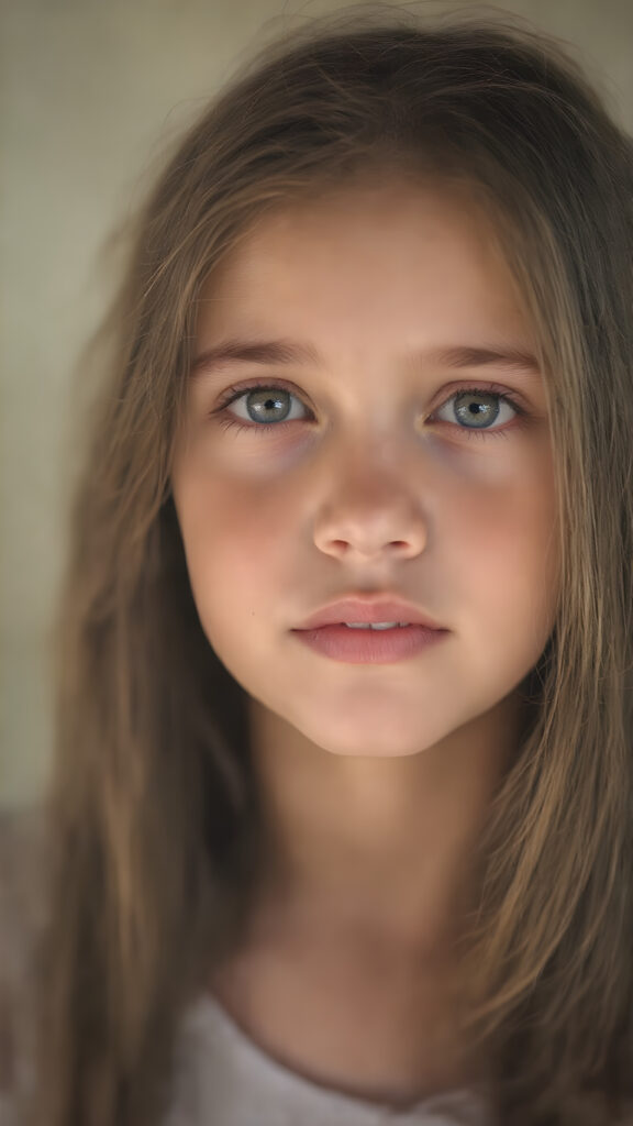 A (hyper-realistic, highly-detailed, vivid (((full upper body photo))), with ((warm highlights)), (((dramatic cool-toned diffuse back-lighting))), ((crisp details)), captured at ((the peak of the season)) for a (beautiful young girl) with ((long, soft, dark brown hair)), ((dark eyes)), ((natural light makeup)), and ((detailed, matching, perfect teeth)), in a ((natural pose)), ((looking up at the camera)), exuding ((full body allure))