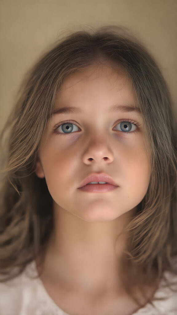 A (hyper-realistic, highly-detailed, vivid (((full upper body photo))), with ((warm highlights)), (((dramatic cool-toned diffuse back-lighting))), ((crisp details)), captured at ((the peak of the season)) for a (beautiful young girl) with ((long, soft, dark brown hair)), ((dark eyes)), ((natural light makeup)), and ((detailed, matching, perfect teeth)), in a ((natural pose)), ((looking up at the camera)), exuding ((full body allure))