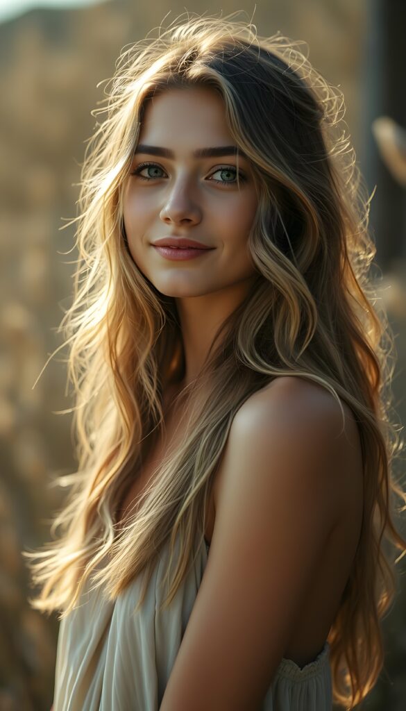 She’s a free-spirited young woman with sun-kissed skin and long, wavy hair that seems to catch the light as she moves. Her style is effortlessly bohemian—flowy dresses, beaded bracelets, and tiny wildflowers woven into her hair. She often walks barefoot, a soft smile playing on her lips, radiating a sense of calm and kindness. There’s a sparkle in her eyes that hints at curiosity and compassion for the world. She loves music, nature, and meaningful conversations under the stars, carrying an aura that makes everyone around her feel at peace.