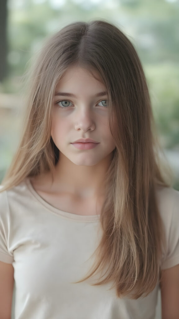 she has a soft outlook on her eyes