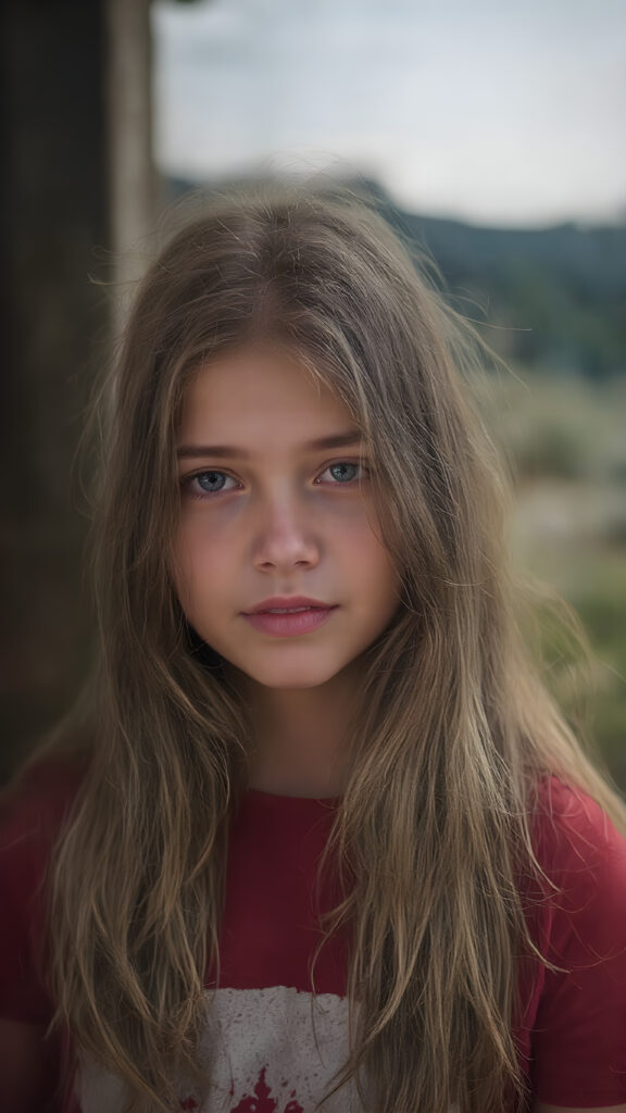 a real person and where she's from in new Zealand, young girl, long hair, cute