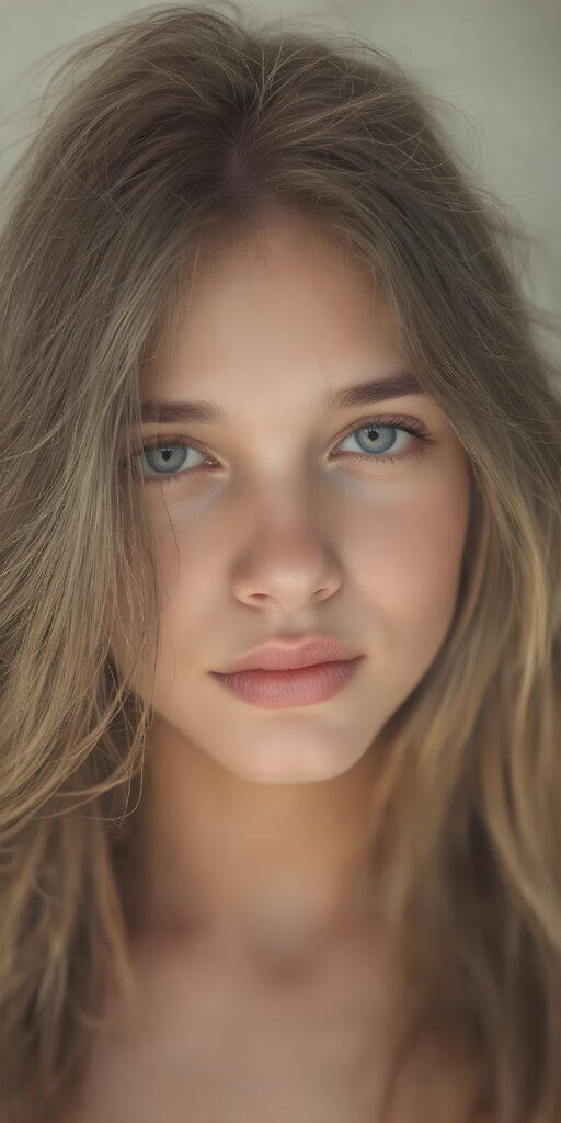a (((super nice and charming young teen girl), age 15, with an innocent air yet a mature and welcoming expression) with flowing, (((extremely long hair))) that cascades down to her hips, (softly waving) in a warm, inviting summer breeze. Her features are exuding an unmistakable allure, with perfectly sculpted lips and eyes that radiate a youthful vibrancy. Her skin is a light brown canvas that adds to her ethereal allure. (((She's dressed in a very cute summer dress that accentuates her flawless complexion even at an early age))) She's not only effortlessly beautiful but also exudes a sense of youthful charm and confidence, making her even more of a heart-throb in the teenage scene.