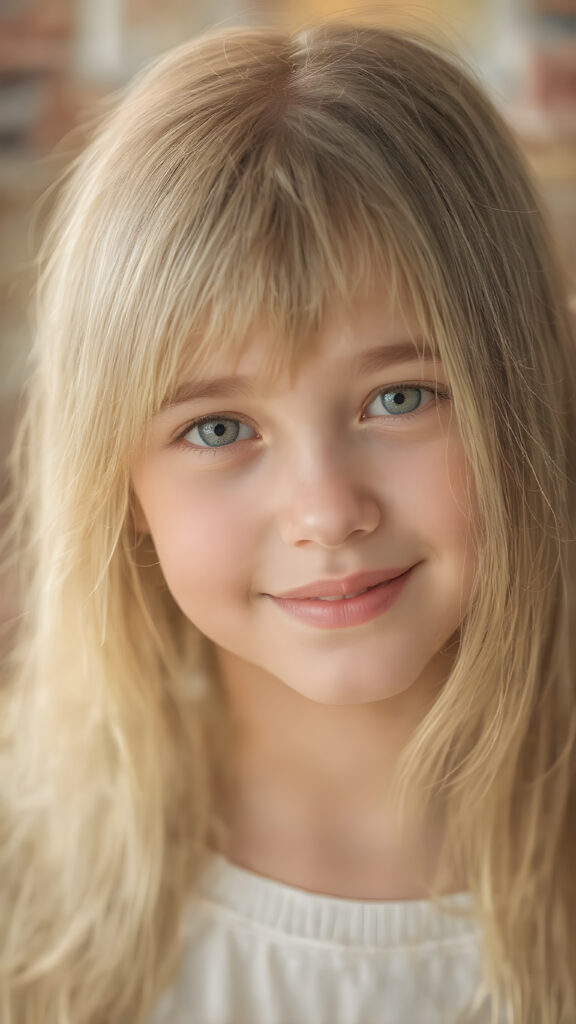 a (((vividly colorful and hyper-realistic illustration featuring a (((beautiful young girl))) with ((white skin))), ((extra long, soft, silky smooth hair) that flows gracefully down her back in a (hyper-detailed, high-resolution frame), captured in a ((warm, soft glow)) setting that highlights her (extremely detailed, happy expression) perfectly. her ((big, happy eyes)) are extremely detailed and match her perfect ((eye color)), while her ((perfect, detailed lip color)) complements her overall ((glossy, smooth lips)) in a (softly detailed, natural light) setting that brings out her ((extreme beauty)) and elegance