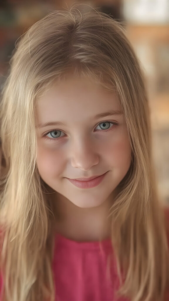 a (((vividly colorful and hyper-realistic illustration featuring a (((beautiful young girl))) with ((white skin))), ((extra long, soft, silky smooth hair) that flows gracefully down her back in a (hyper-detailed, high-resolution frame), captured in a ((warm, soft glow)) setting that highlights her (extremely detailed, happy expression) perfectly. her ((big, happy eyes)) are extremely detailed and match her perfect ((eye color)), while her ((perfect, detailed lip color)) complements her overall ((glossy, smooth lips)) in a (softly detailed, natural light) setting that brings out her ((extreme beauty)) and elegance