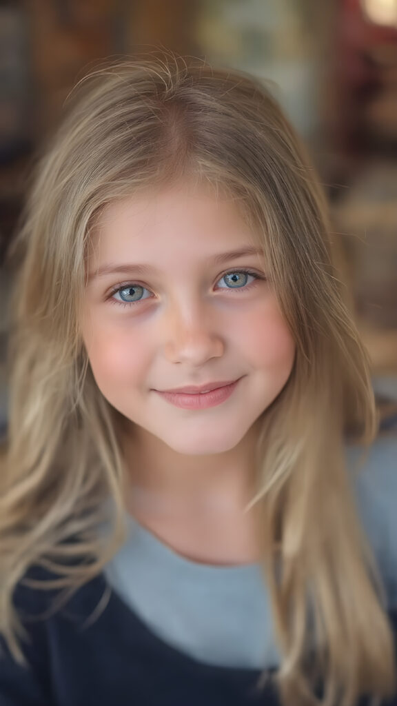 a (((vividly colorful and hyper-realistic illustration featuring a (((beautiful young girl))) with ((white skin))), ((extra long, soft, silky smooth hair) that flows gracefully down her back in a (hyper-detailed, high-resolution frame), captured in a ((warm, soft glow)) setting that highlights her (extremely detailed, happy expression) perfectly. her ((big, happy eyes)) are extremely detailed and match her perfect ((eye color)), while her ((perfect, detailed lip color)) complements her overall ((glossy, smooth lips)) in a (softly detailed, natural light) setting that brings out her ((extreme beauty)) and elegance