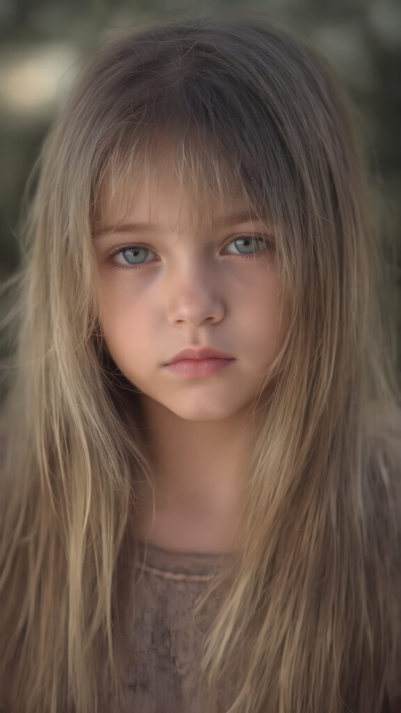 a young girl, super long straight blond brown hair, stunning, moonlight, looks like a fairy