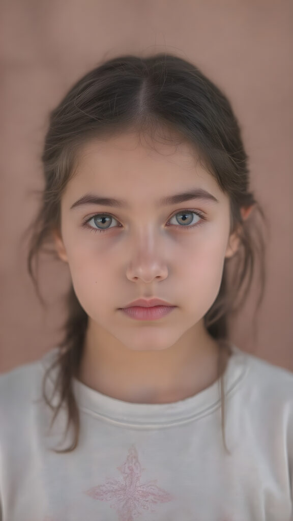 a young girl, stunning, gorgeous, symmetric