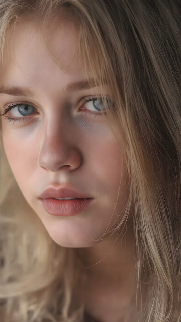 an Emo teen girl, (realistic detailed hair), realistic face, beautiful saturation, ultra high resolution, deep shadow, (best quality, masterpiece), highly detailed, looking at viewer, warm smile, 4k, (portrait shot) (gorgeous) (attractive) (stunning)