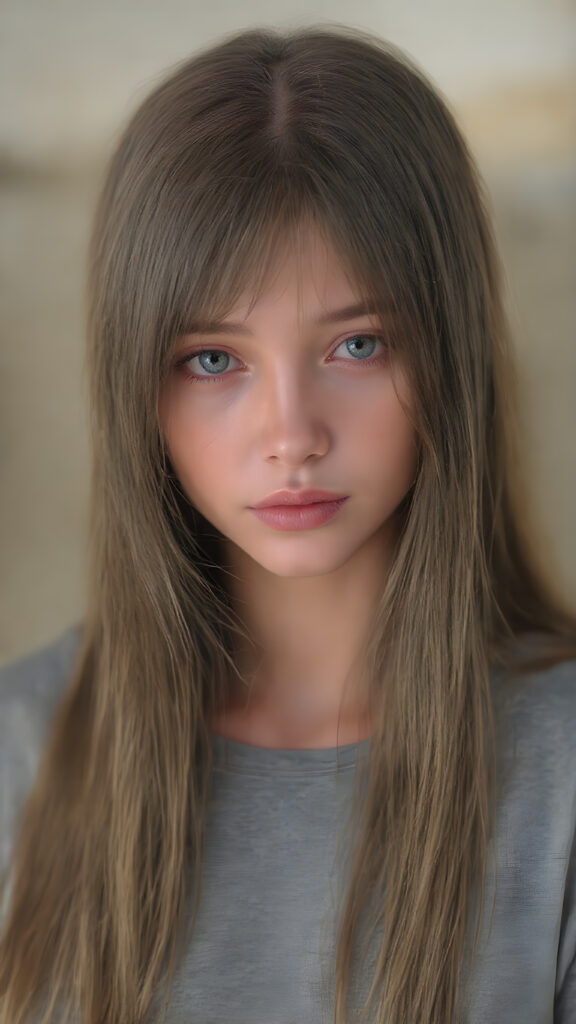 super realistic detailed, young teen girl, long straight hair, cute, stunning, gorgeous